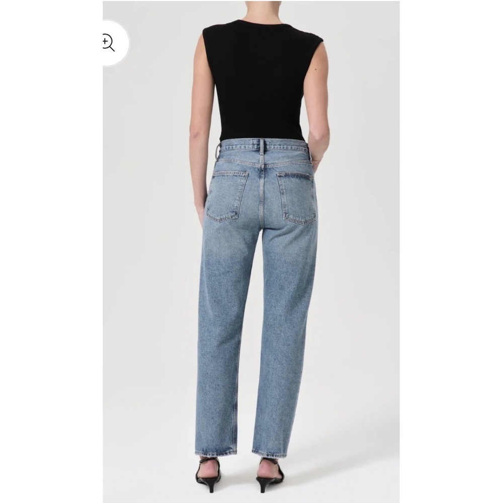 Agolde 90s Pinch Waist High Rise Straight in Navigate Size 23 - Picture 4 of 8